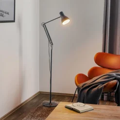 Anglepoise Type 75 vloerlamp leigrijs