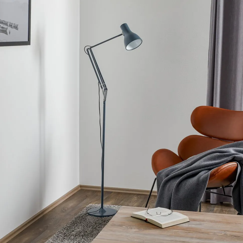 Anglepoise Type 75 vloerlamp leigrijs