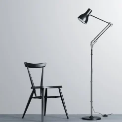 Anglepoise Type 75 vloerlamp matzwart