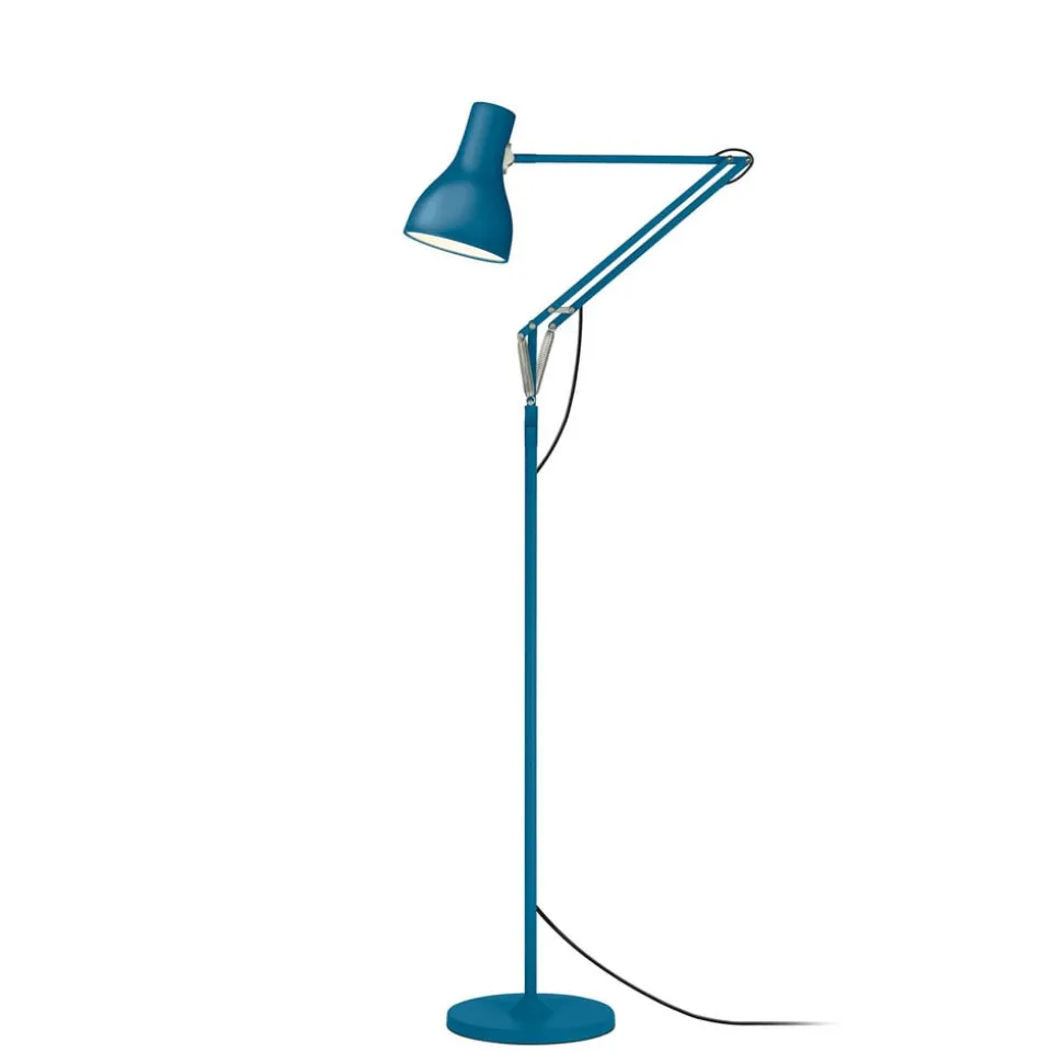Anglepoise Type 75 vloerlamp Margaret Howell blauw