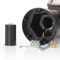 Antiek ogende Toulouse sokkellamp