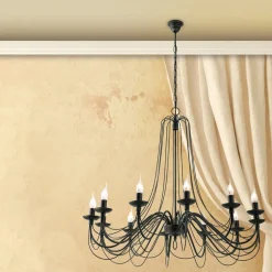 Antiek ontworpen kroonluchter Antonina