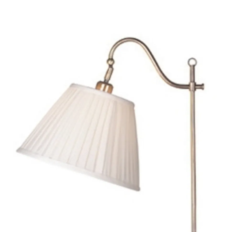 Antieke vloerlamp Charleston antiek messing