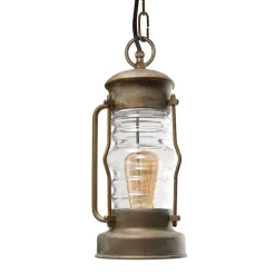 Antiko hanglamp in lantaarnvorm, zeewaterbestendig