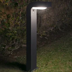 Antracietkleurige tuinpadverlichting KLAMP