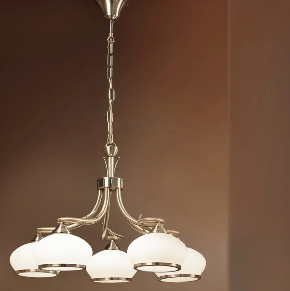 Aparte hanglamp Elvira, 5-lichts