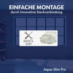 Aquaslim LED verstraler, lengte 127 cm, IP65, kunststof