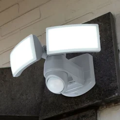Arc LED spot met sensor, wit