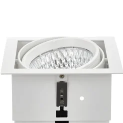 Arcchio Adin LED inbouwlamp, 4.000K, 25,9W, wit