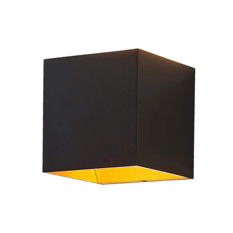 Arcchio Aldrina LED wandlamp, zwart, set van 2