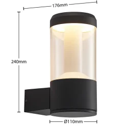 Arcchio Dakari LED buitenwandlamp, smart