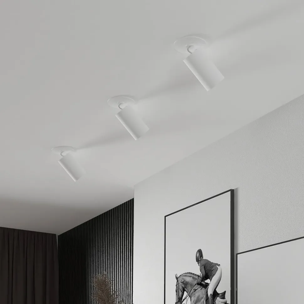 Arcchio Davin inbouwspot, cilinder, wit