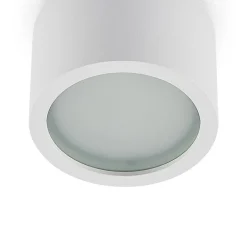 Arcchio downlight Nieva, GX53, wit, rond, Ø 10cm, metaal