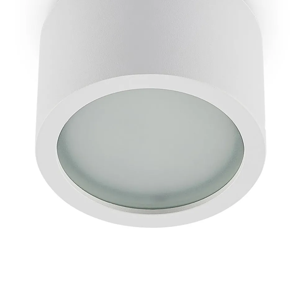 Arcchio downlight Nieva, GX53, wit, rond, Ø 10cm, metaal