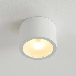 Arcchio downlight Nieva, G9, wit, rond, Ø 10cm, metaal