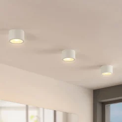 Arcchio downlight Nieva, G9, wit, rond, Ø 10cm, metaal