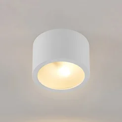 Arcchio downlight Nieva, G9, wit, rond, Ø 10cm, metaal