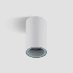 Arcchio downlight Olivir, wit, metaal, Ø 6cm, GU10, IP44