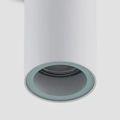 Arcchio downlight Olivir, wit, metaal, Ø 6cm, GU10, IP44