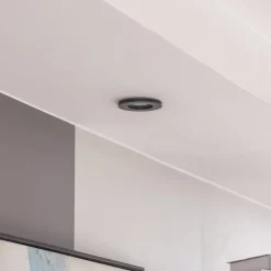 Arcchio downlight Sylvi zwart Ø 8,2 cm