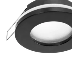 Arcchio downlight Sylvi zwart Ø 8,2 cm