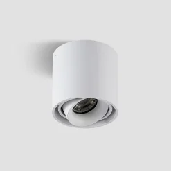 Arcchio downlight Walza, wit, metaal, Ø 9,3cm, GU10