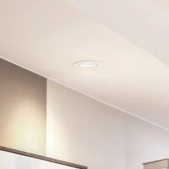 Arcchio downlight Zyron, wit, Ø 8,2 cm