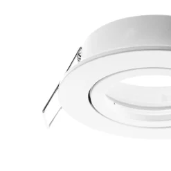 Arcchio downlight Zyron, wit, Ø 8,2 cm