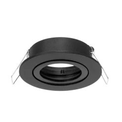 Arcchio downlight Zyron, zwart, Ø 8,2 cm