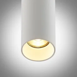 Arcchio Ejona hanglamp, hoogte 15 cm, wit, aluminium