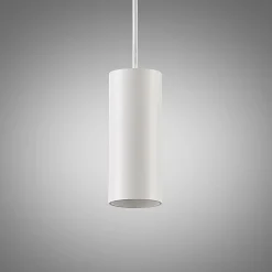 Arcchio Ejona hanglamp, hoogte 15 cm, wit, aluminium