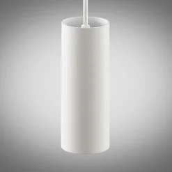 Arcchio Ejona hanglamp, hoogte 15 cm, wit, aluminium