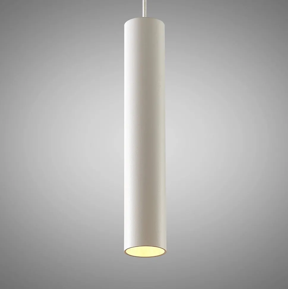 Arcchio Ejona hanglamp, hoogte 35 cm, wit, aluminium