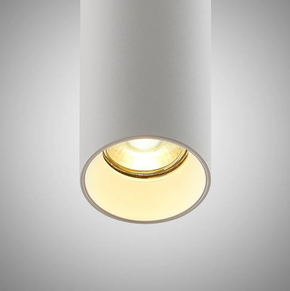 Arcchio Ejona hanglamp, hoogte 35 cm, wit, aluminium