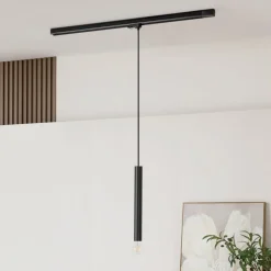 Arcchio Ejona track hanglamp zwart E27 4/40cm