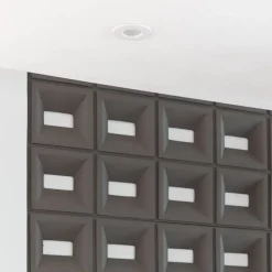 Arcchio Elmon LED inbouwlamp, IP65, wit