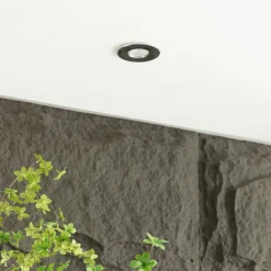 Arcchio Elmon LED inbouwlamp, IP65, chroom