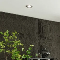 Arcchio Elmon LED inbouwlamp, IP65, chroom