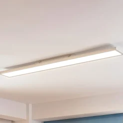 Arcchio Enora LED paneel, 3500lm, wit, metaal, 119,5 cm