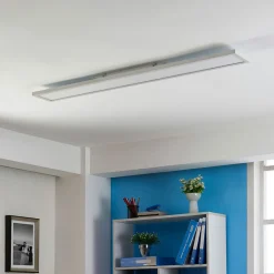 Arcchio Enora LED paneel, 3500lm, wit, metaal, 119,5 cm