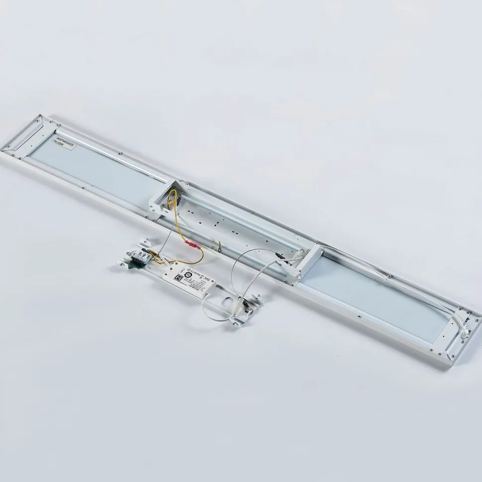 Arcchio Enora LED paneel, 3500lm, wit, metaal, 119,5 cm