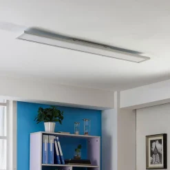 Arcchio Enora LED paneel, 3000lm, wit, metaal, 119,5 cm