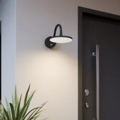 Arcchio Fineria LED buiten wandlamp met sensor
