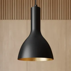 Arcchio hanglamp Cosmina, 1-lamp, zwart, metaal
