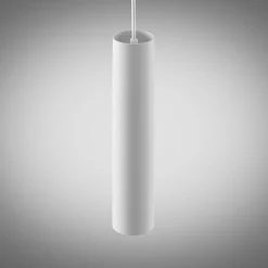Arcchio hanglamp Ejona, hoogte 27 cm, wit, aluminium