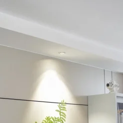 Arcchio Harcos LED downlight, wit, Ø 11 cm, 4.000K