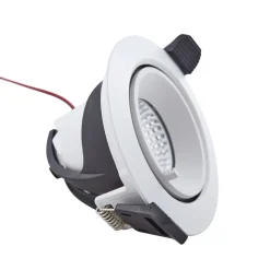 Arcchio Harcos LED downlight, wit, Ø 11 cm, 4.000K