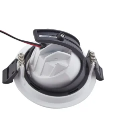 Arcchio Harcos LED downlight, wit, Ø 11 cm, 4.000K