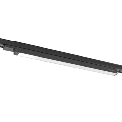Arcchio Harlow LED track light, zwart, 69 cm, 3.000 K