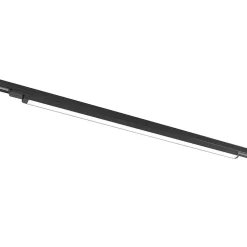 Arcchio Harlow LED track light, zwart, 109 cm, 4.000 K